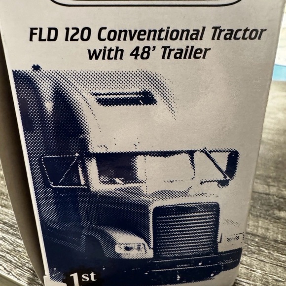 Freightliner FLD 120 Conventional Sleeper Cab w/ 48' Trailer: Beer Nuts - Picture 2 of 3